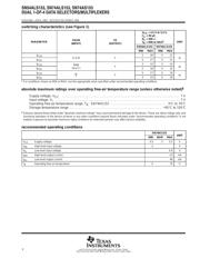 SN74AS153NE4 数据规格书 4