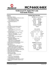 MCP4441-104E/ST 数据规格书 1