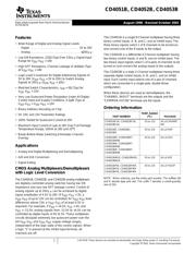 CD40103BPW Datenblatt PDF