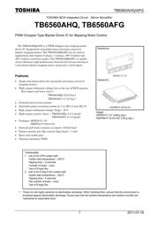 TB6560AFG datasheet.datasheet_page 1