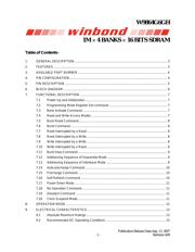 W9864G6GH-7 datasheet.datasheet_page 1