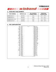 W9864G6GH-7 datasheet.datasheet_page 4