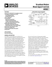 AD9867BCPZRL datasheet.datasheet_page 1