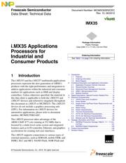 MCIMX357DJQ5CR2 数据规格书 1