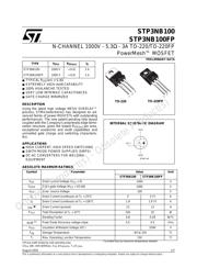 STP3NB100 datasheet.datasheet_page 1