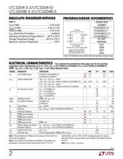 LTC3204BEDC-5 datasheet.datasheet_page 2