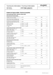 FP75R12KE3 datasheet.datasheet_page 1