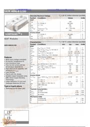 SKM400GB123D 数据规格书 1