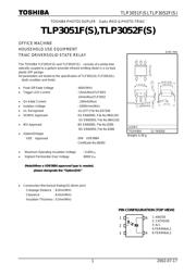 TLP3052F Datenblatt PDF