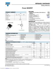 IRF9540STRLPBF 数据规格书 1