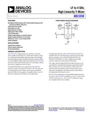 ADL5350-EVALZ 数据手册