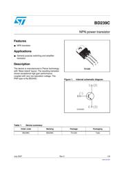 BD239 datasheet.datasheet_page 1