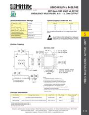 HMC443 数据规格书 6