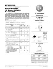 MTD3055VLT4 数据规格书 1