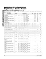 MAX4940A 数据规格书 4