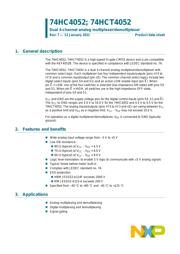 74HCT4052DB datasheet.datasheet_page 1