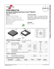 FDMC8360LET40 datasheet.datasheet_page 2