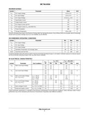 MC74LVX04MEL datasheet.datasheet_page 2