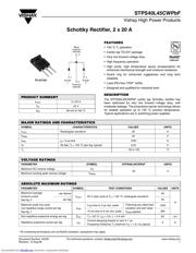 STPS40L45CWPBF datasheet.datasheet_page 1