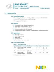 PBSS301PZ,135 数据规格书 2