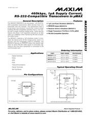 MAX3311 datasheet.datasheet_page 1