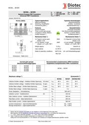 BC558A 数据规格书 1