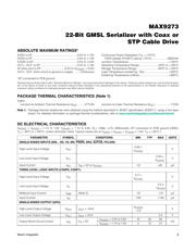 MAX9273GTL/V+T 数据规格书 6