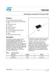 TDA7535 datasheet.datasheet_page 1