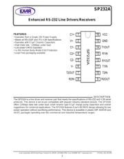 SP232ACN-L datasheet.datasheet_page 1