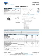 SIHG33N60E-GE3 数据规格书 1