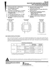 TS5L100PWG4 数据规格书 1