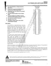 CDC516DGG datasheet.datasheet_page 1