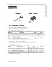 MMBT6427 数据规格书 2