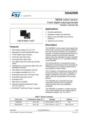 I3G4250DTR datasheet.datasheet_page 1