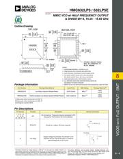HMC632LP5ETR 数据规格书 4