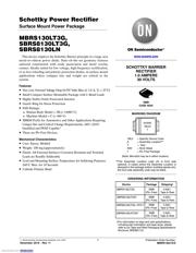 MBRS130LT3G 数据规格书 1