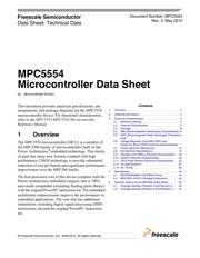 MPC5554MZP132 数据手册