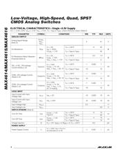 MAX4614CSD+ datasheet.datasheet_page 4