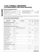 MAX3880ECB-TD datasheet.datasheet_page 2