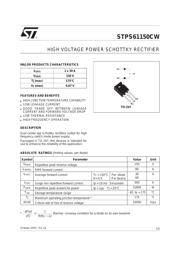 STPS61150CW datasheet.datasheet_page 1