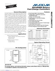 MAX712CSE+T Datenblatt PDF