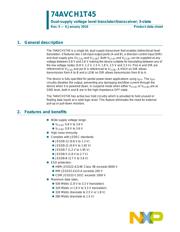 74AVCH1T45GW,125 datasheet.datasheet_page 1