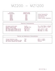 MZ200 datasheet.datasheet_page 2