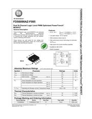 FDS6898AZ-F085 数据规格书 1