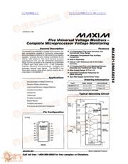MAX8213 datasheet.datasheet_page 1