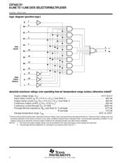 CD74AC151M96E4 datasheet.datasheet_page 2