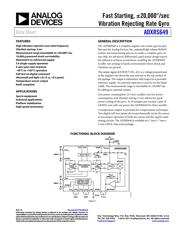 ADXRS649BBGZ datasheet.datasheet_page 1