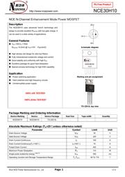 NCE30H10 datasheet.datasheet_page 1