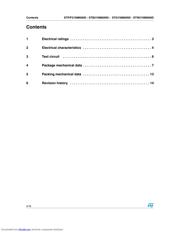 STB21NM60ND_09 datasheet.datasheet_page 2