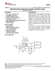 LMH7324SQX/NOPB datasheet.datasheet_page 1